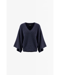 AIMEE THE LABEL marine/ black melang marine/ black melange