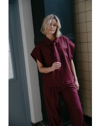 AIMEE THE LABEL burgundy burgundy