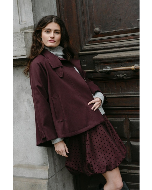 AIMEE THE LABEL burgundy burgundy