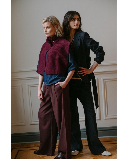 AIMEE THE LABEL burgundy burgundy
