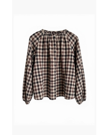 Aímée the Label brown/black/sand che brown/black/sand check