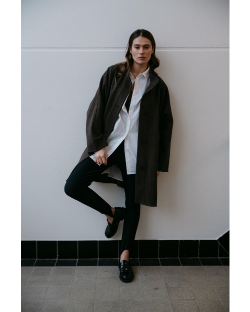 AIMEE THE LABEL brown melange brown melange