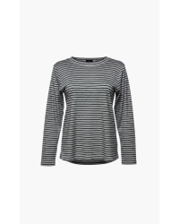 AIMEE THE LABEL marine/ grey striped marine/ grey striped