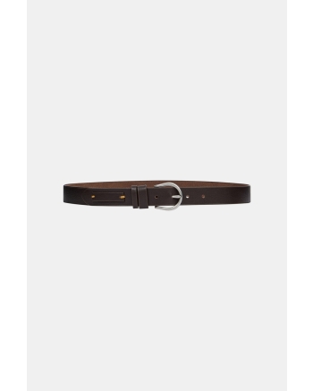 Penn & Ink Belt 63 dark brown