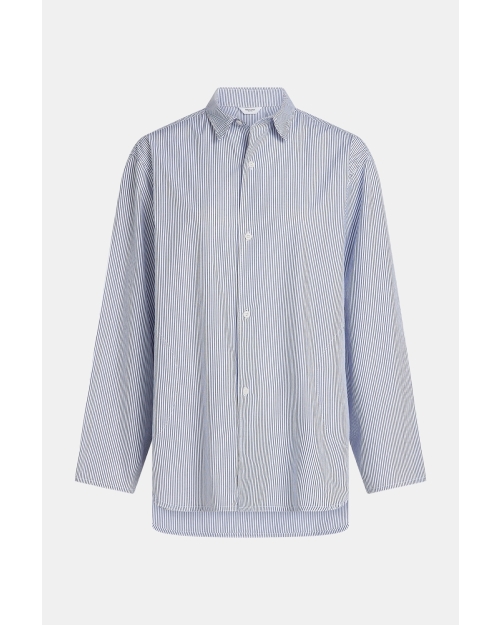 Penn&Ink Blouse 54s blue stripe