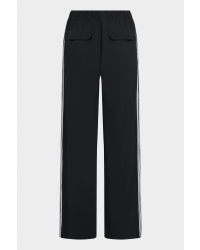 Penn&Ink Trousers stripe 82/05 antra-ecru