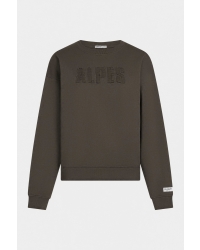 Penn&Ink Sweater print 655 tabac