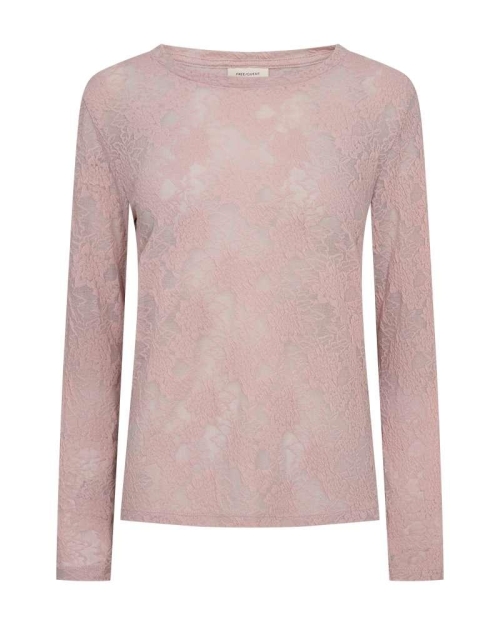 Freequent Blouse structure Pale Mauve