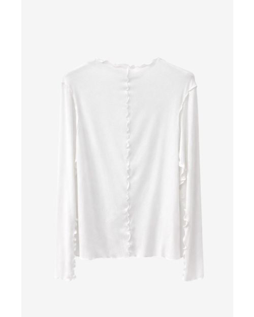 Jane Lushka Janette top 26 White 001 