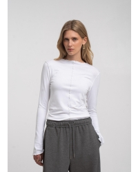 Jane Lushka Janette top 26 White 001 