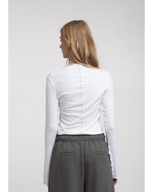 Jane Lushka Janette top 26 White 001 