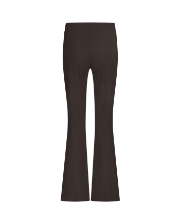 Studio Anneloes Flair bonded trousers 8700 Espresso