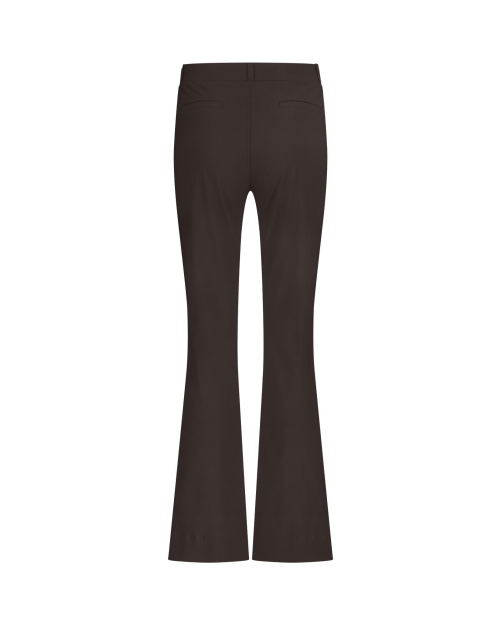 Studio Anneloes Flair bonded trousers 8700 Espresso