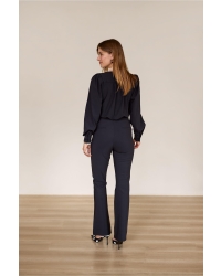 Studio Anneloes Flair bonded trousers 9000 Black 