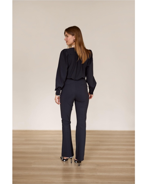 Studio Anneloes Flair bonded trousers 9000 Black 