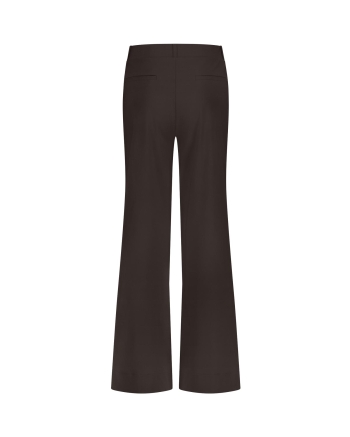Studio Anneloes Lexie bonded trousers 8700 Espresso