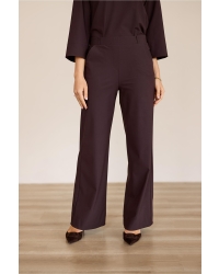 Studio Anneloes Lexie bonded trousers 8700 Espresso