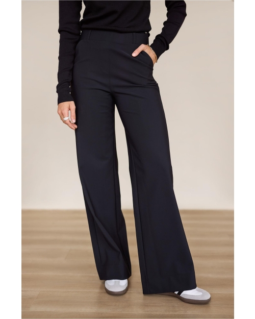 Studio Anneloes Lexie bonded trousers 9000 Zwart 
