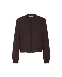 Studio Anneloes Benja bomber jacket 8700 Espresso