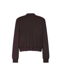 Studio Anneloes Benja bomber jacket 8700 Espresso
