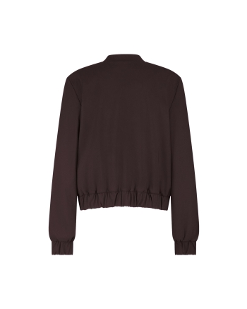 Studio Anneloes Benja bomber jacket 8700 Espresso