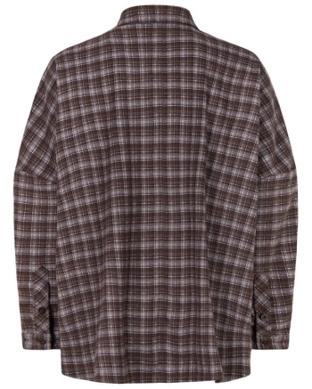Tooday Oversize Shirt 505 Blue/Brown