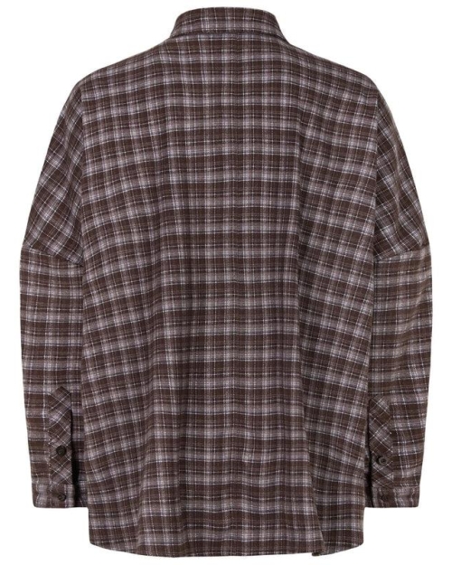 Tooday Oversize Shirt 505 Blue/Brown