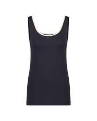 NUKUS Juba Singlet 262 263 Navy/Gold
