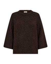 Freequent 205507 FQGRSLULU-PULLOVER Mole Melange
