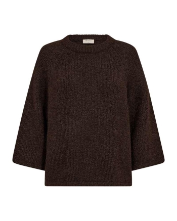Freequent 205507 FQGRSLULU-PULLOVER Mole Melange