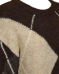 Freequent 211714 FQGRSLULU-PULLOVER Oyster Grey Mel w. Iris Mel