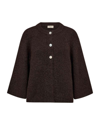 Freequent 211646 FQGRSLULU-CARDIGAN Mole Melange