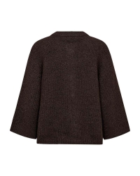 Freequent 211646 FQGRSLULU-CARDIGAN Mole Melange