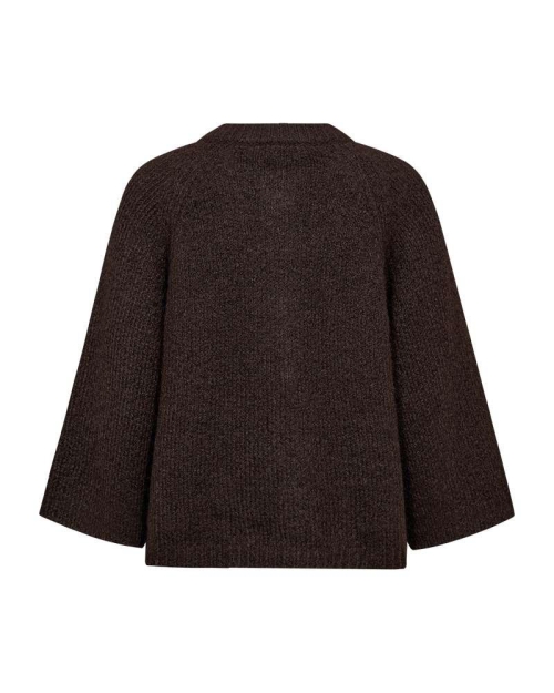 Freequent 211646 FQGRSLULU-CARDIGAN Mole Melange