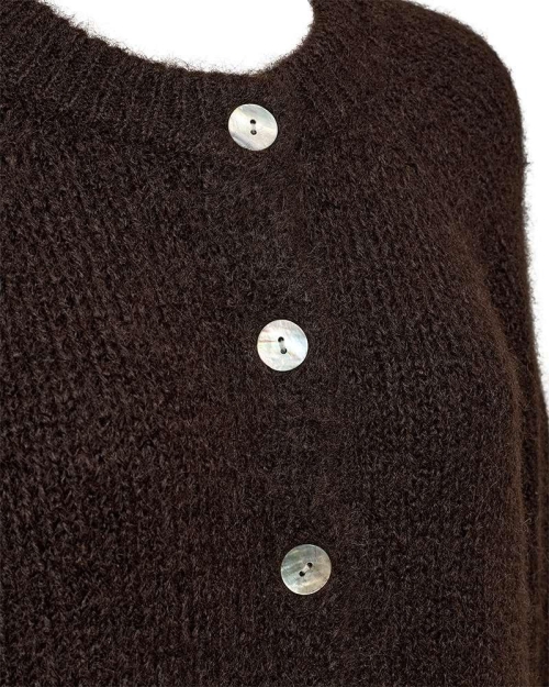 Freequent 211646 FQGRSLULU-CARDIGAN Mole Melange