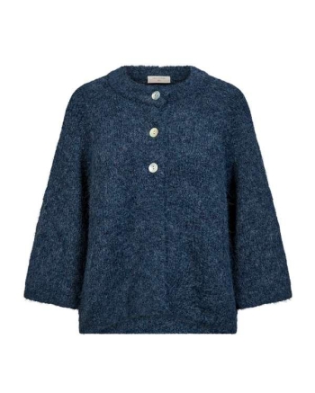 Freequent 211646 FQGRSLULU-CARDIGAN Moonlit Ocean Melange