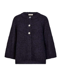 Freequent 211646 FQGRSLULU-CARDIGAN Nightshade Melange