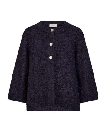 Freequent 211646 FQGRSLULU-CARDIGAN Nightshade Melange