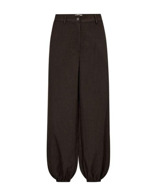 Freequent 211782 FQMALI-PANTS Mole w. Star Off-white