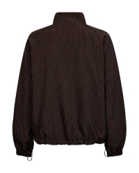 Freequent 212052 FQMALI-JACKET Mole w. Star Off-white