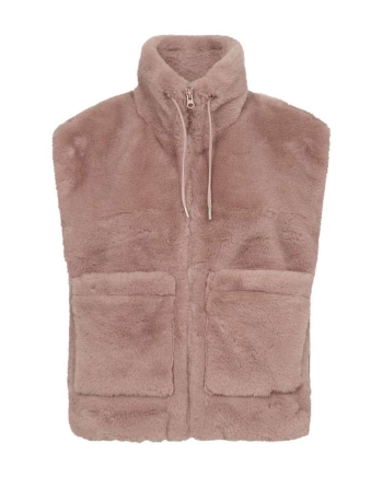Freequent Gilet Pale Mauve
