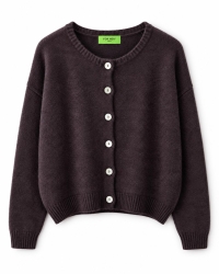 Beauregard Petite chic vest Coffee