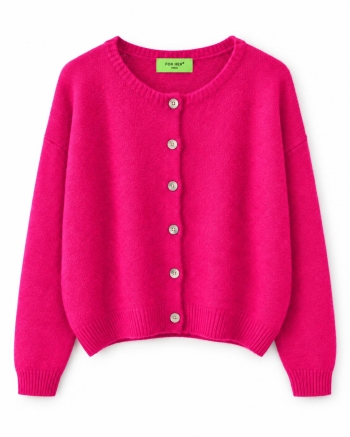 Beauregard Petite chic vest Fuchsia