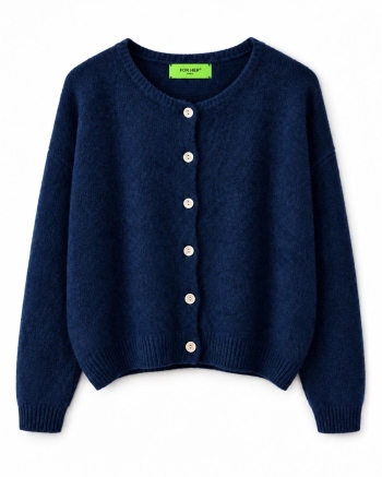 Beauregard Petite chic vest Marine