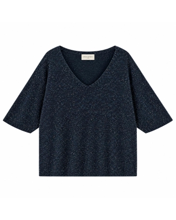 Beauregard Everyday Sparkle top Blu