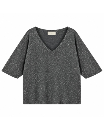 Beauregard Everyday Sparkle top Grigio Medio
