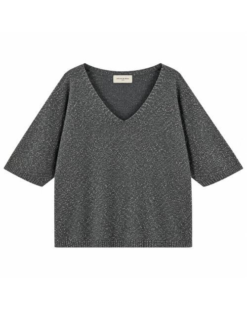 Beauregard Everyday Sparkle top Grigio Medio