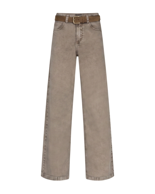 Red Button Colette & belt washed twill color L31