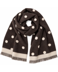 Ornella Shawl stip Stip bruin