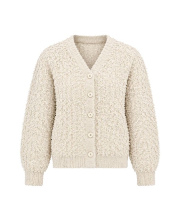 Boohtiek Vest Popcorn Creme